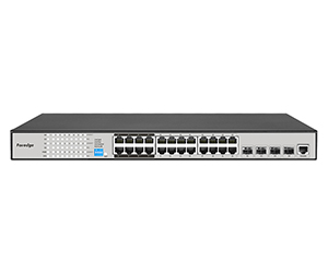 S5700-24GP-4FR 24-port Gigabit Layer 3 Managed PoE Switch
